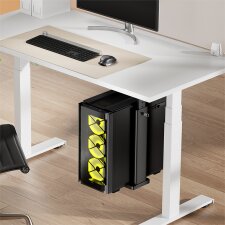 LogiLink PC-Halter zur Untertisch-/Wandmontage schwarz