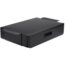 LogiLink Unterbau-Schreibtischschublade schwarz