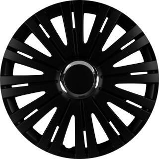 IWH Radzierblende "Monaco" schwarz/chrom 16" (40,64 cm)