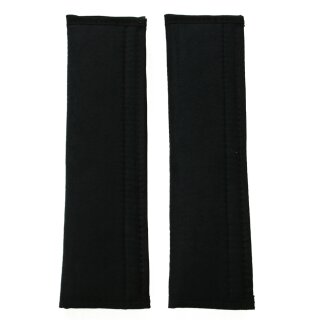 IWH KFZ-Gurtpolster Alcantara schwarz 2er Set