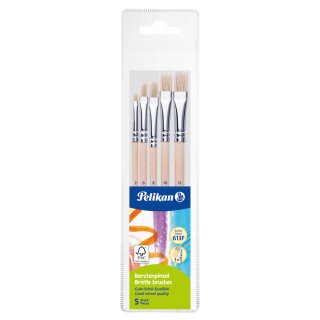 Pelikan Pinsel Starter-Set Borstenpinsel 5-teilig