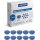 magnetoplan Rundmagnet "Basic" 24 mm blau 10 Magnete