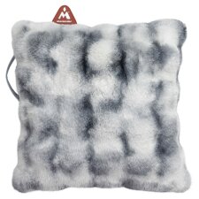 Montandor Wärmekissen mit Heat Pad pelzig grau