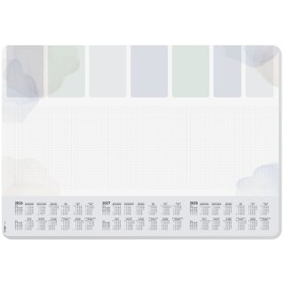 sigel Papier-Schreibunterlage "Pastel Planner" 595 x 410 mm ca. DIN A2 30 Blatt