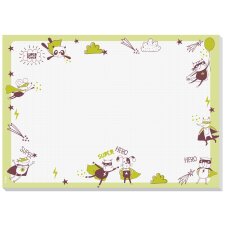 sigel Papier-Schreibunterlage "Bunny Ballerinas"