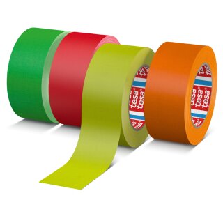 tesa Gewebeband 4671 Neon 19 mm x 25 m neon-orange (1 Rolle)