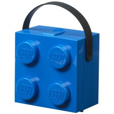 LEGO Brotdose mit Tragegriff blau