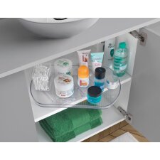 metaltex Drehplatte Loop Kunststoff transparent
