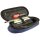 kangaro Schlamper-Etui oval aus Polyester schwarz
