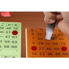 kangaro Bingokarten-Set 5 x 100 Stück á 100 Blatt farbig sortiert