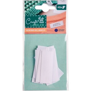 COLOP Einnähetiketten Craft Labeler weiß Nachfüll-Set