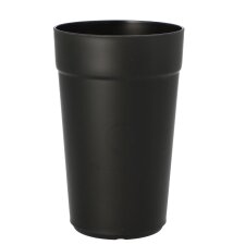 PAPSTAR Circulware Mehrweg-Trinkbecher PP 0,3 l schwarz