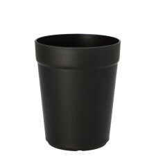 PAPSTAR Circulware Mehrweg-Trinkbecher PP 0,4 l schwarz