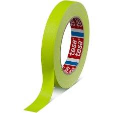 tesa Gewebeband 4671 Neon 19 mm x 25 m neon-gelb (1 Rolle)
