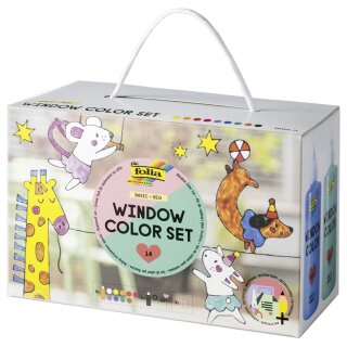 folia Window Color Jumbo-Set BASIC BIG 10 x 80 ml