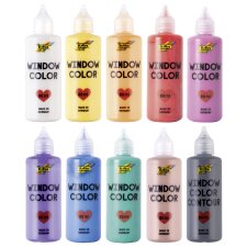 folia Window Color Jumbo-Set BASIC BIG 10 x 80 ml