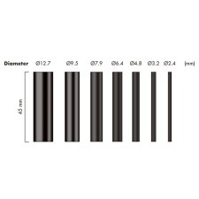 LogiLink Schrumpfschlauch-Set 300-teilig schwarz