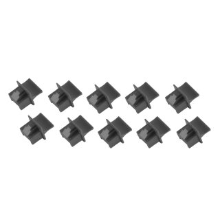 shiverpeaks Staubschutz für RJ45 Kupplungen schwarz 10 Stück