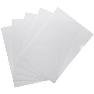 pavo Sichthülle DIN A4 PP 0,10 mm genarbt transparent