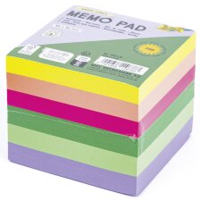folia Zettelboxeinlagen 90 x 90 mm 700 Blatt farbig lose