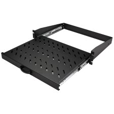 LogiLink 19" Fachboden mit Griff 2 HE ausziehbar...