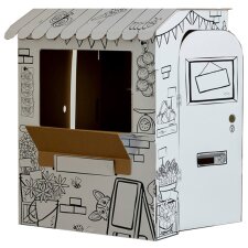 Fellowes Bankers Box XL Spielkarton MARKTSTAND Wellpappe