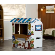 Fellowes Bankers Box XL Spielkarton MARKTSTAND Wellpappe