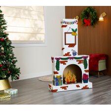 Fellowes Bankers Box Spielkarton WEIHNACHTSKAMIN Wellpappe