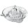 metaltex Zitruspresse Glas Durchmesser: 130 mm transparent