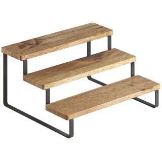 metaltex Gewürzregal/Gewürztreppe York LAVA 3 Stufen