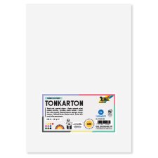 folia Tonkarton DIN A2 180 g/qm 12 Farben sortiert
