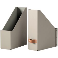 LEITZ Stehsammler-Set Puro DIN A4 Karton schwarz