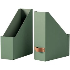 LEITZ Stehsammler-Set Puro DIN A4 Karton schwarz