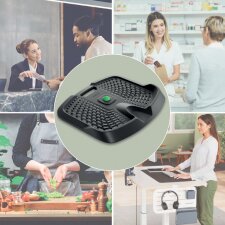 LEITZ Anti-Ermüdungmatte Ergo Active dunkelgrau