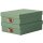 LEITZ Aufbewahrungsbox-Set Puro Karton 8 Liter beige