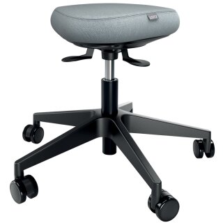 LEITZ Sitzhocker Ergo Active mit Rollen + Balancekomfortsitz