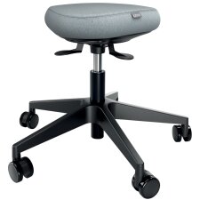 LEITZ Sitzhocker Ergo Active mit Rollen + Balancekomfortsitz