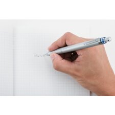 Tombow Druckbleistift "MONO graph fine" silber
