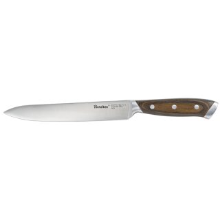 metaltex Tranchiermesser Heritage Länge: 330 mm Holzgriff