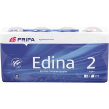 Fripa Toilettenpapier Edina 4-lagig hochweiß