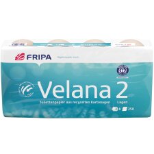 Fripa Toilettenpapier Velana 3-lagig braun