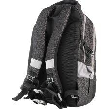EBERHARD FABER Schulrucksack X-Style pro grau/schwarz