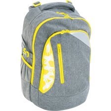 EBERHARD FABER Schulrucksack X-Style grau/neongelb