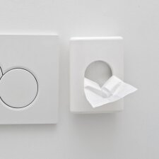 HYGOSTAR Hygienebeutelspender Kunststoff weiß