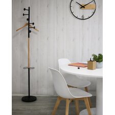 UNiLUX Garderobenständer SNOOD schwarz/buche
