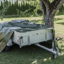 AGRIplus Gewebeplane mit Ösen 4 x 6 m grün 250...