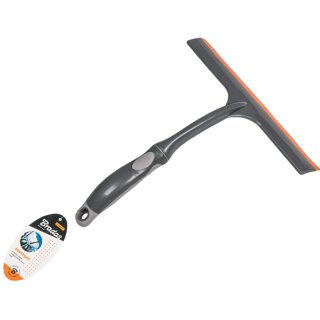 Bradas Duschkabinenabzieher anthrazit/orange
