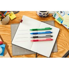 STABILO Druckkugelschreiber pointball colorful rostrot