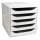 EXACOMPTA Schubladenbox ECOBOX 5 Schübe grau / grau