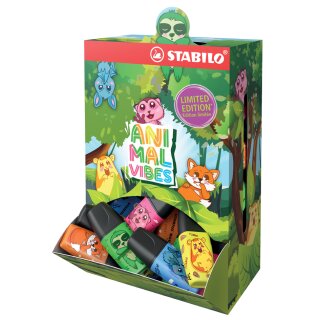 STABILO Textmarker BOSS MINI Animal Vibes 50er Display